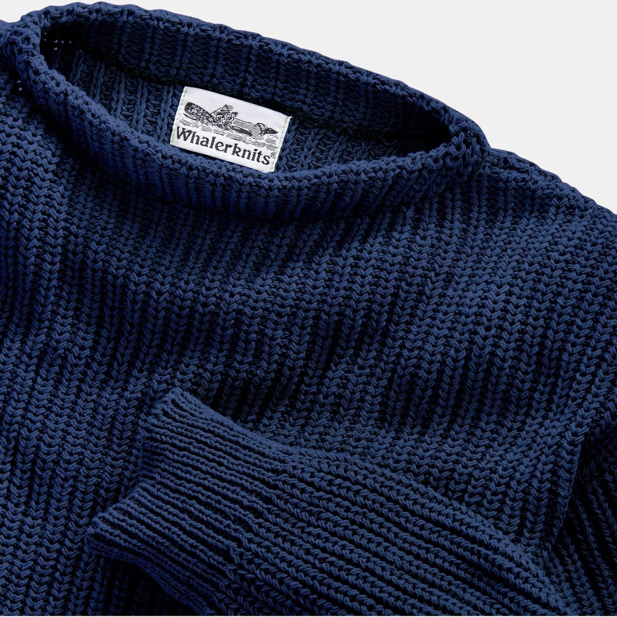 Whalerknits Sweaters Newport Shaker Boatneck Sweater