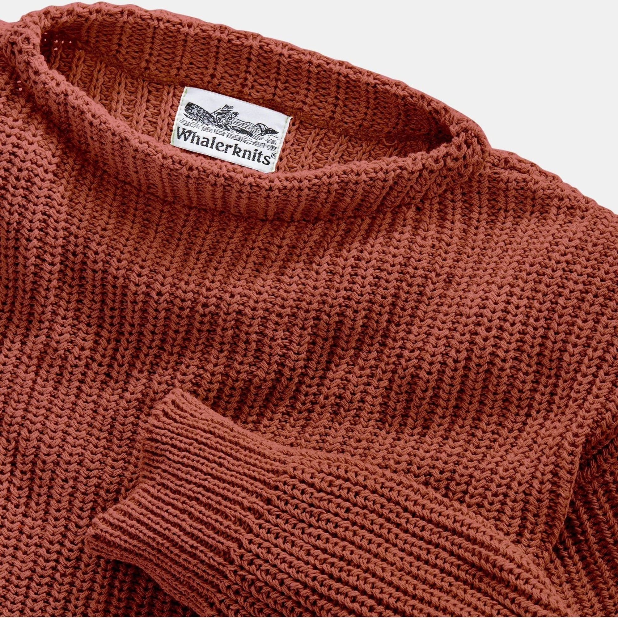Whalerknits Sweaters Newport Shaker Boatneck Sweater