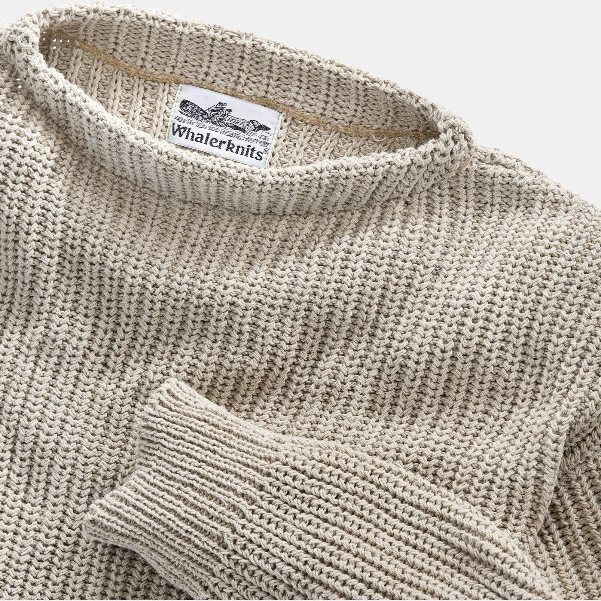 Whalerknits Sweaters Newport Shaker Boatneck Sweater