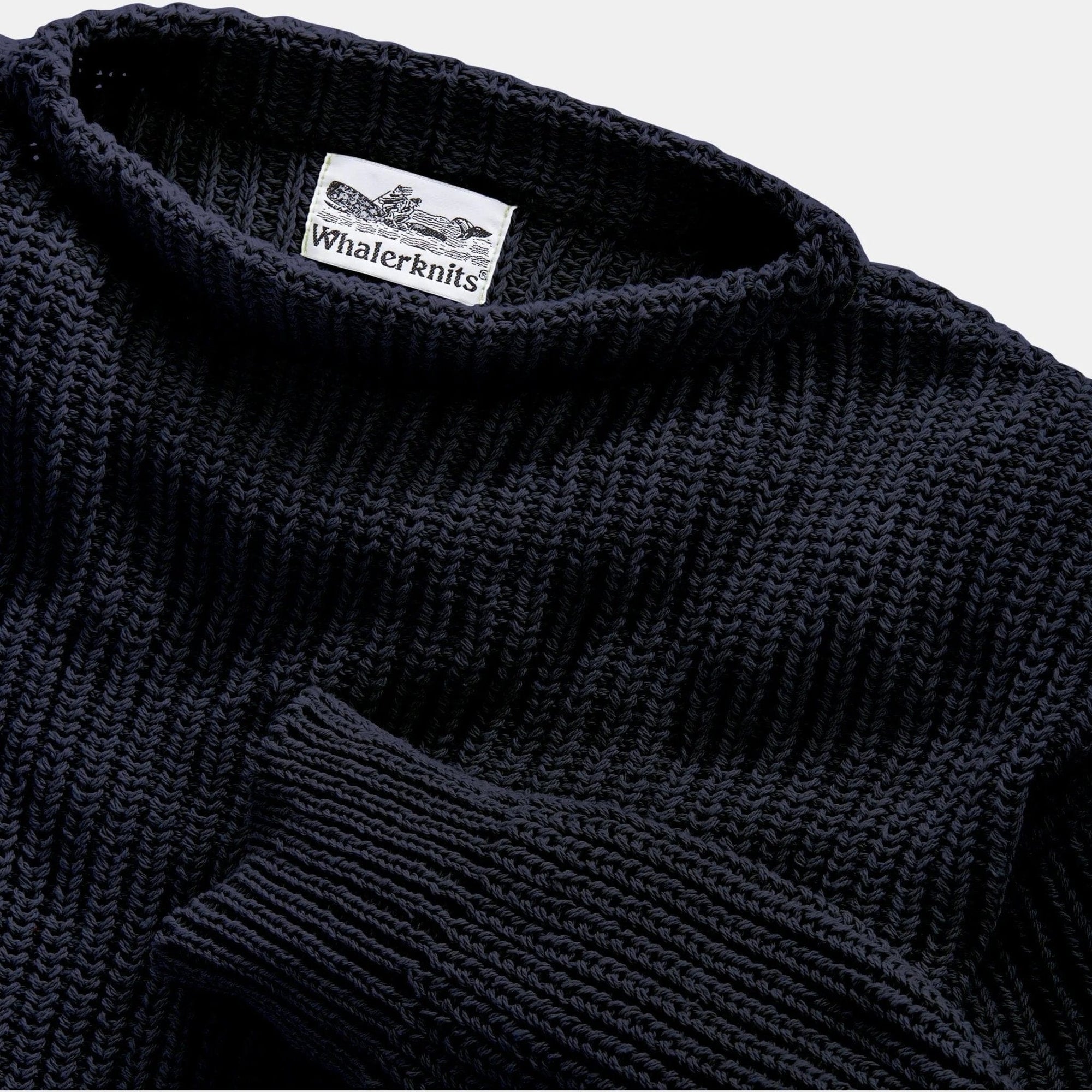Whalerknits Sweaters Newport Shaker Boatneck Sweater