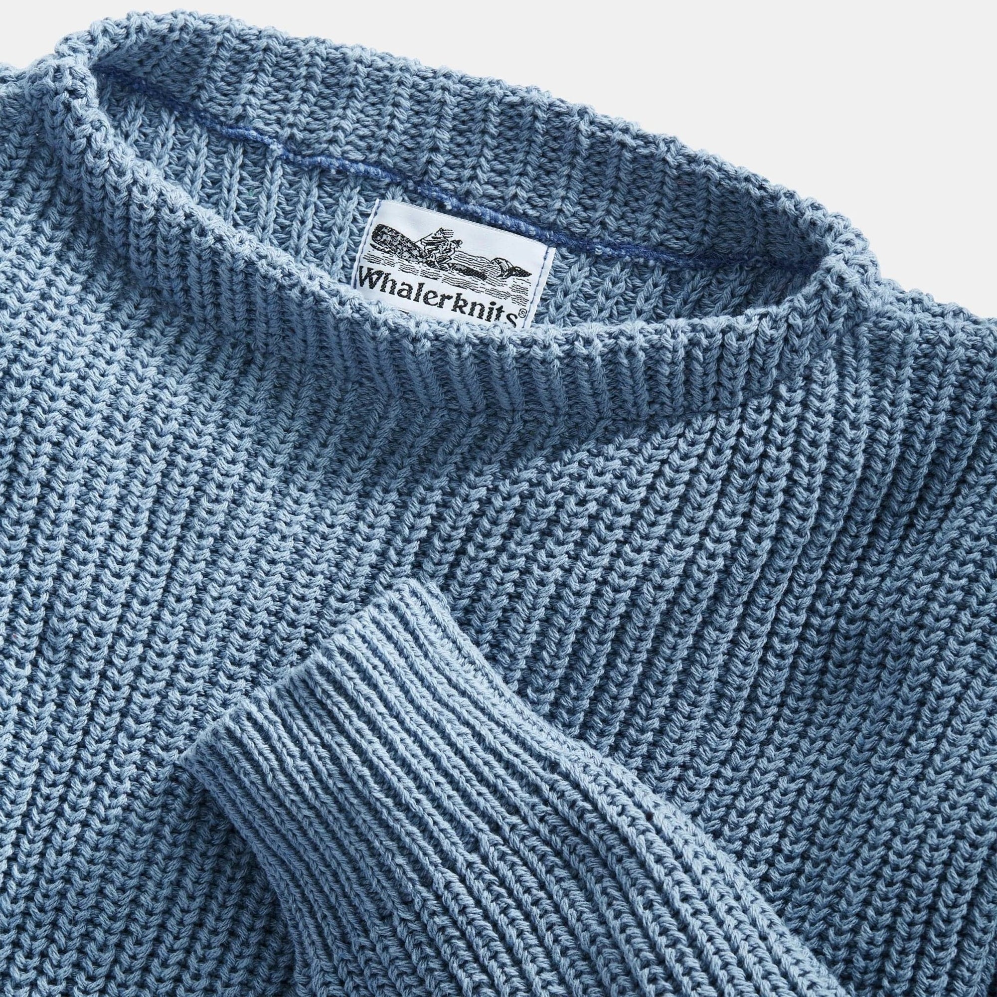 Whalerknits Sweaters Newport Shaker Boatneck Sweater