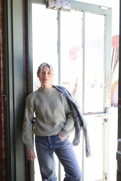 Whalerknits Sweaters Newport Shaker Boatneck Sweater