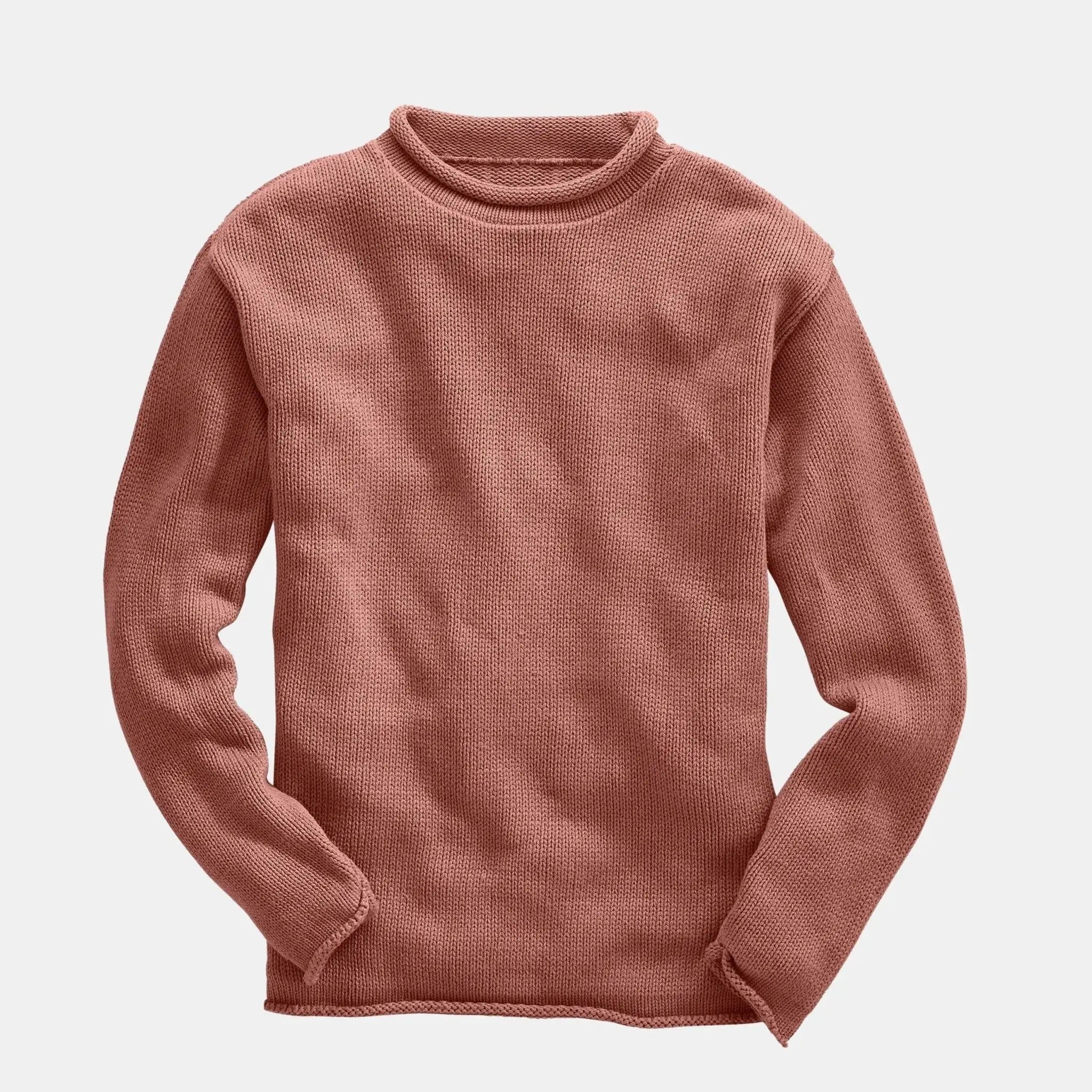 Whalerknits Sweaters XXS / Nantucket Red Wellfleet Rollneck Sweater